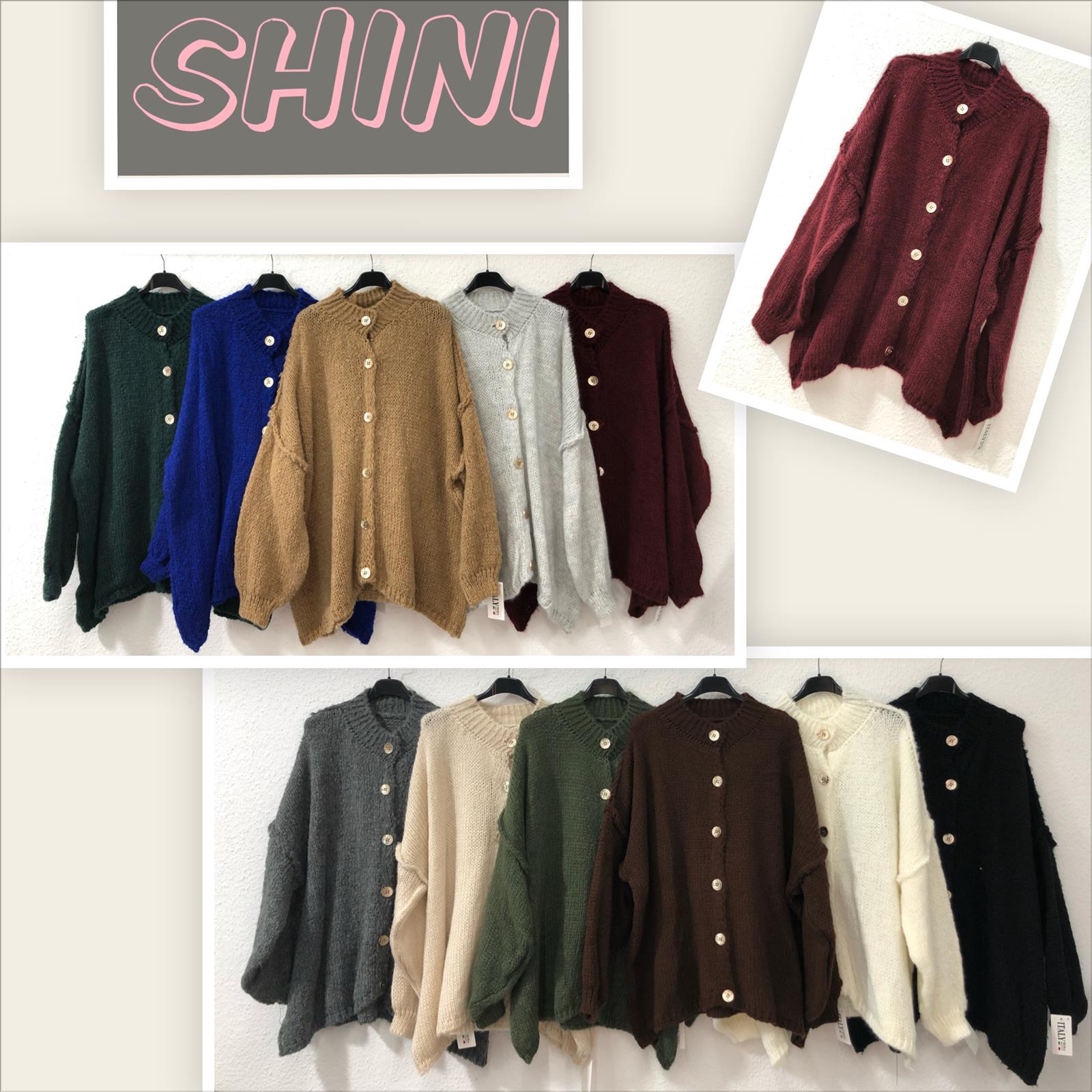 Strick Jacke