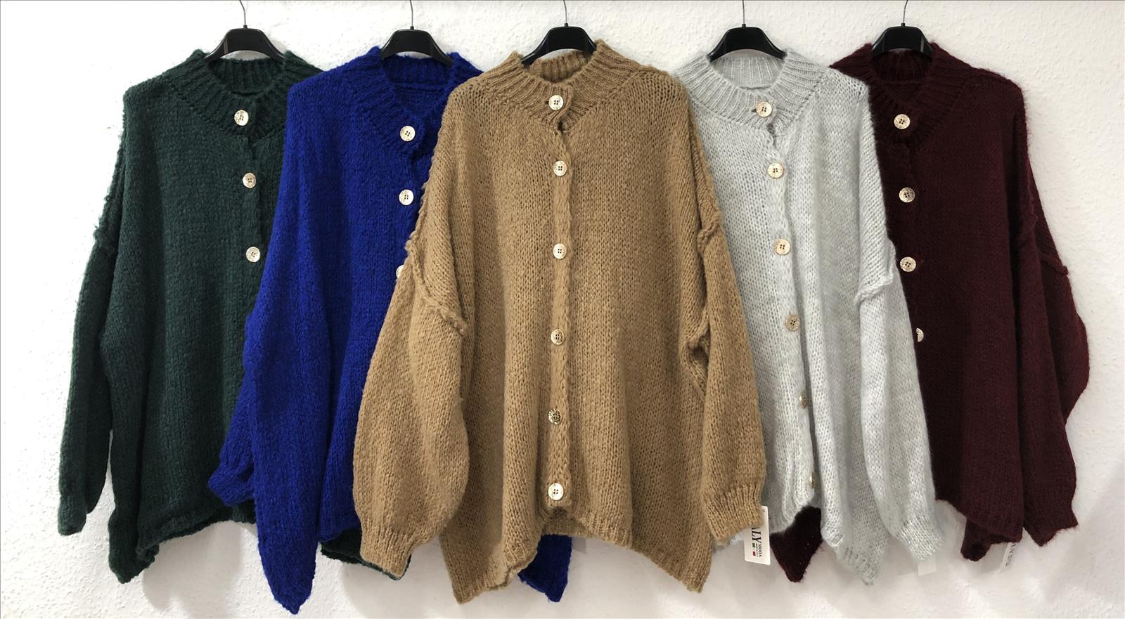 Strick Jacke