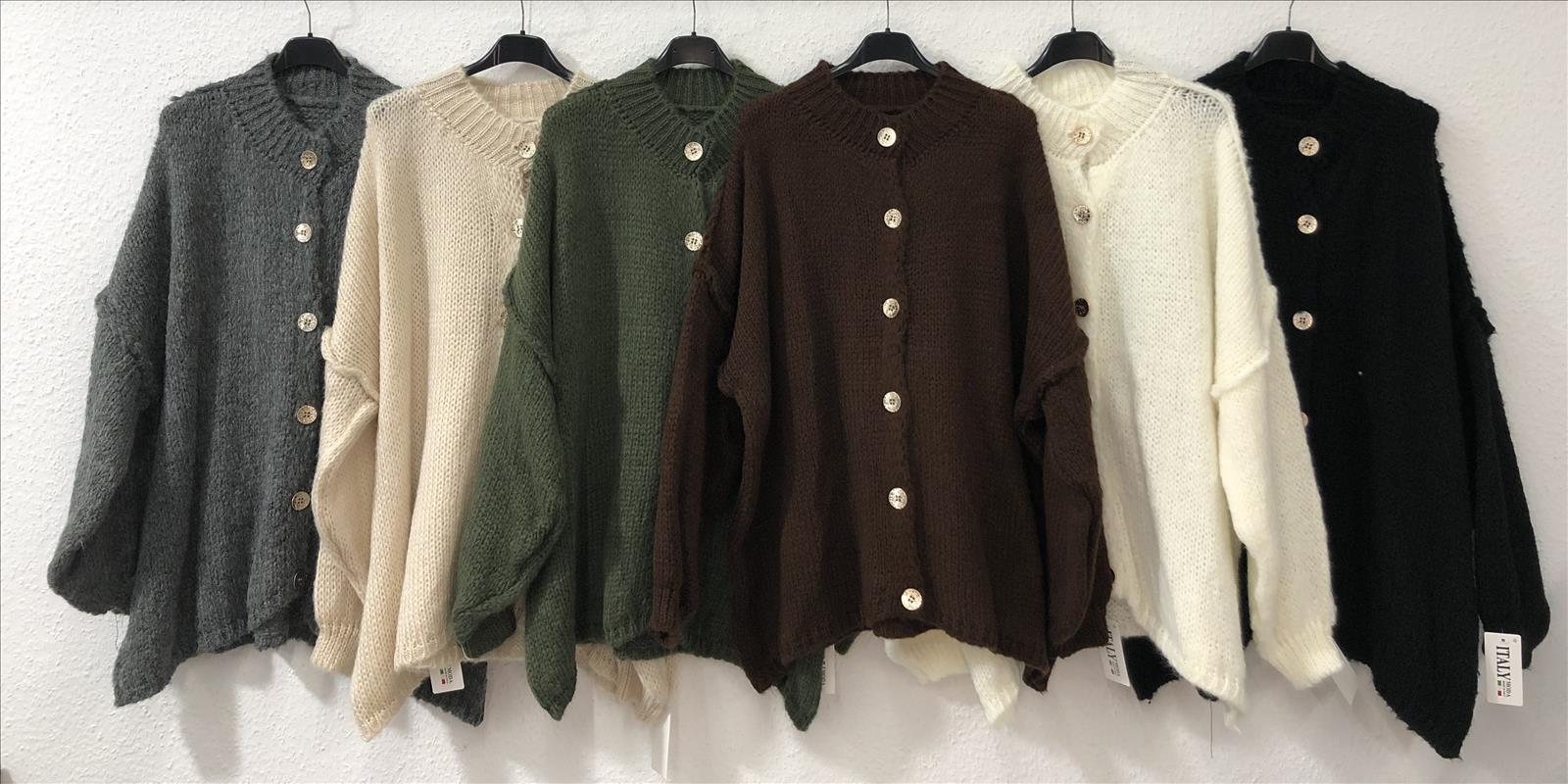Strick Jacke